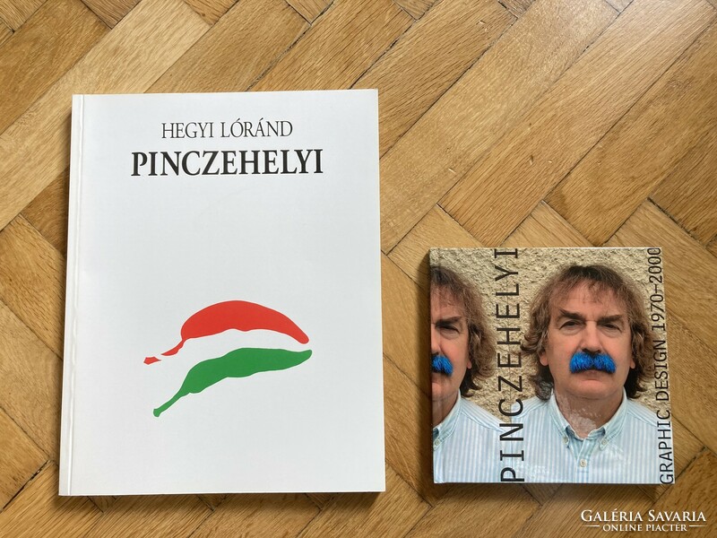 Pinczehelyi Sándor könyv/katalógus 2db