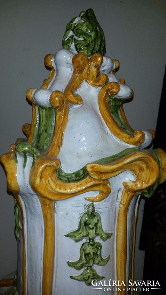 Beautiful majolica stove on sale