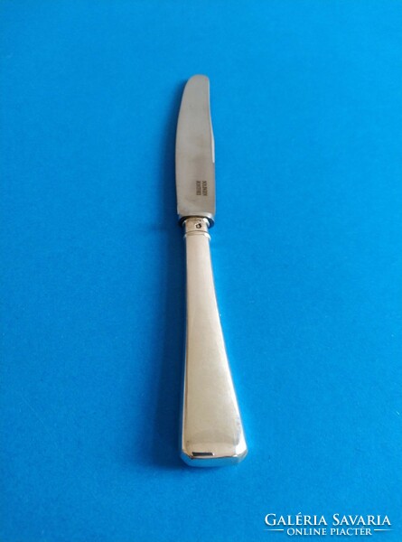 Silver main course knife