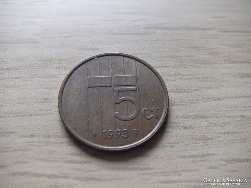 5 Cent 1993 Hollandia