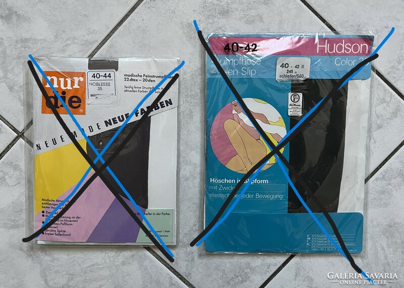 Quality German nylon tights - several types - hudson, nur die