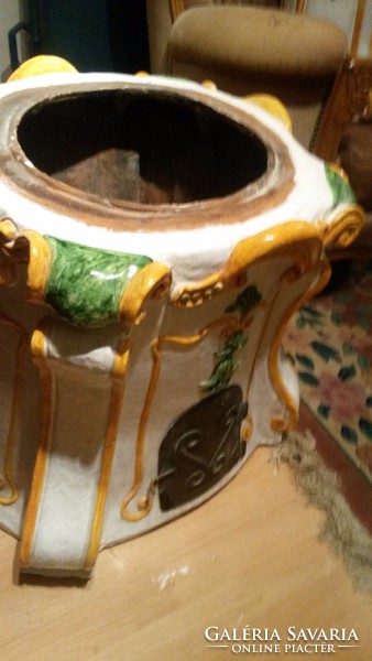 Beautiful majolica stove on sale