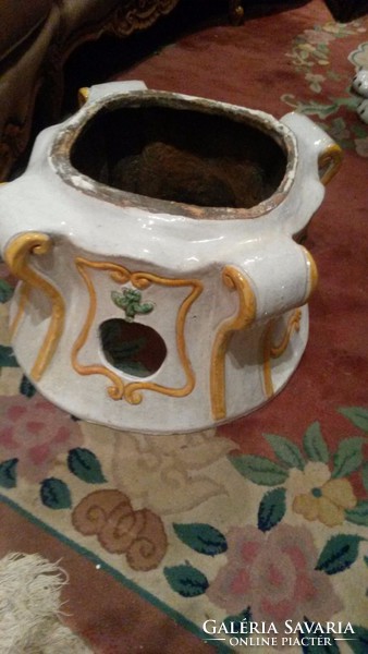 Beautiful majolica stove on sale