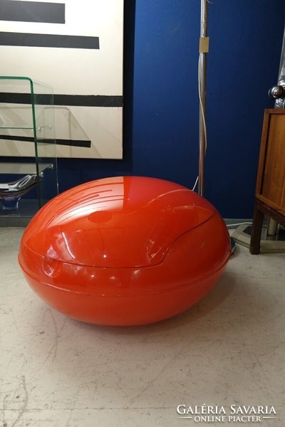 Ikonikus Ghyczy Péter, space age design " Tojás fotel " - 51548