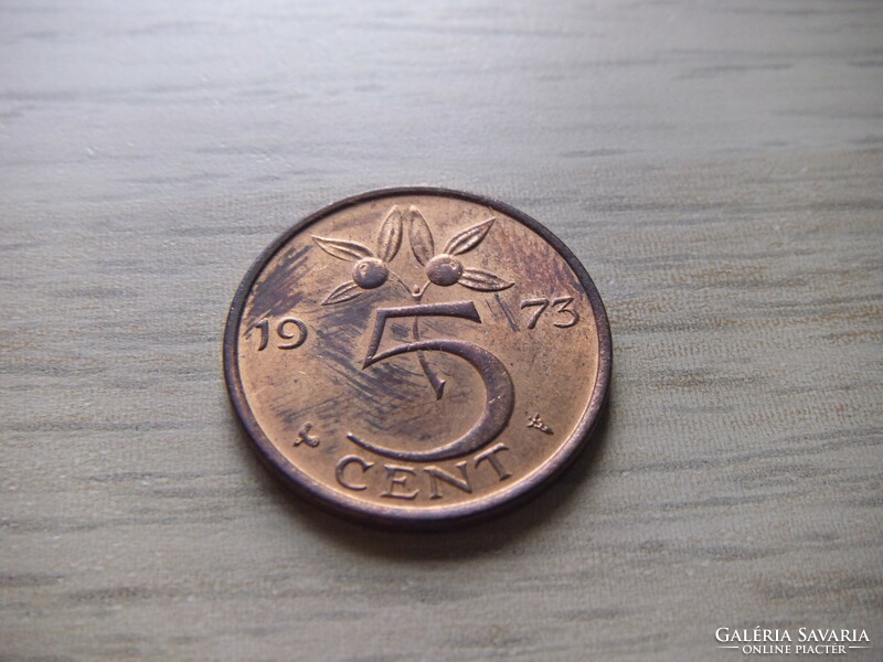 5 Cent 1973 Hollandia
