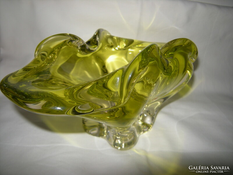 Colored decorative glass from Czech glass