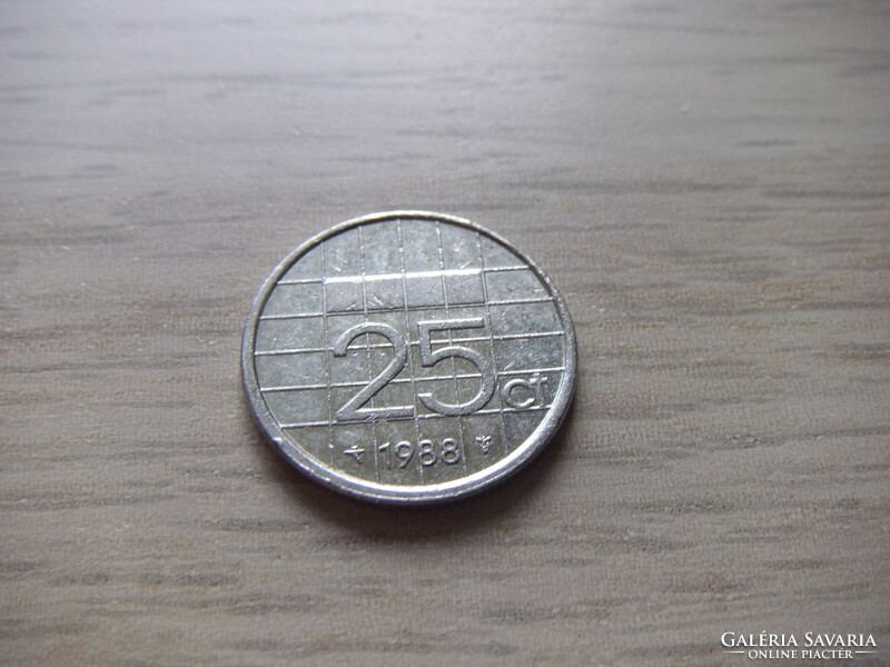 25 Cent 1988 Netherlands
