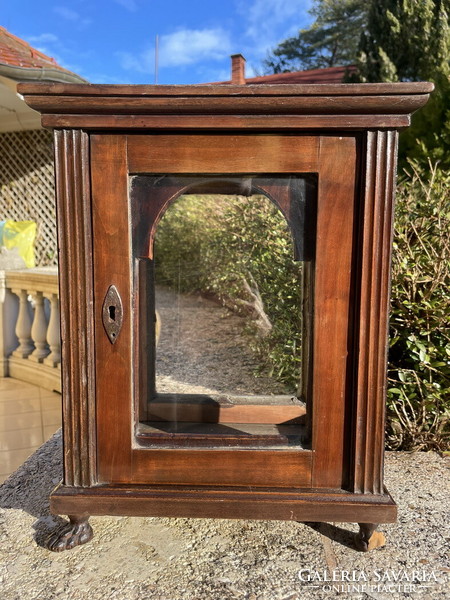 Old clock case