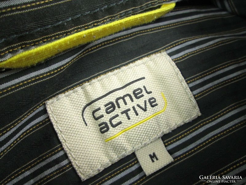 Original camel active (m / l) sporty elegant striped long-sleeved men's shirt