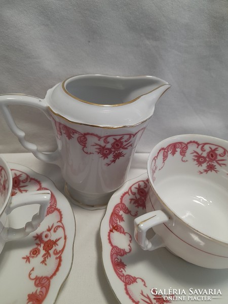 Zsolnay tea cups with spout