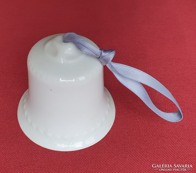 Christmas porcelain bell bell ornament accessory decoration Christmas tree decoration