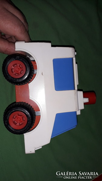 Old anchor working interactive push-button ambulance toy car 15 x 12 cm according to the pictures
