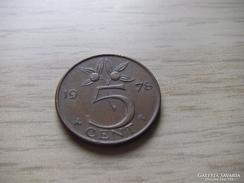 5 Cent 1978 Hollandia