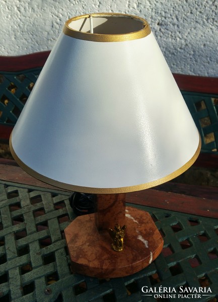 Artdeco márvány asztali lámpa