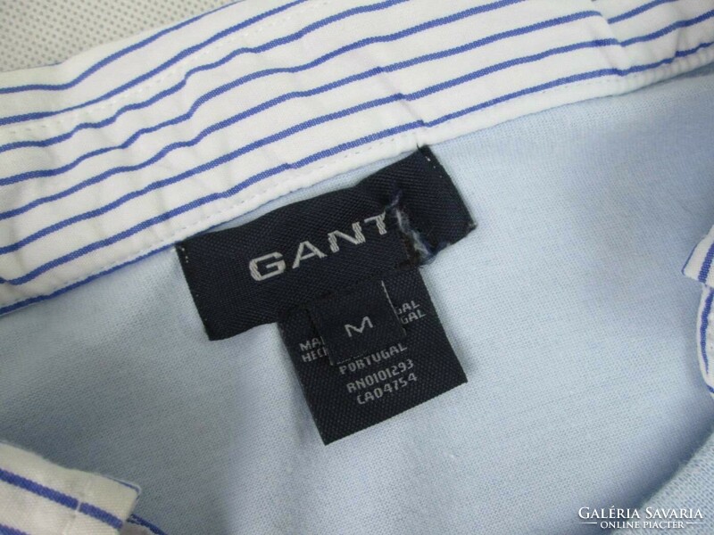 Original gant (m) elegant sporty short-sleeved men's shirt-collar t-shirt