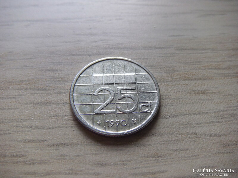 25 Cent 1990 Hollandia