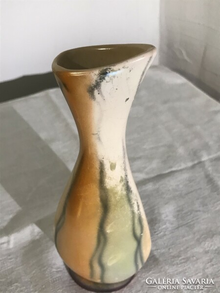 Retro Lüsztermàzas Csíkos váza-Iparművész csíkos váza