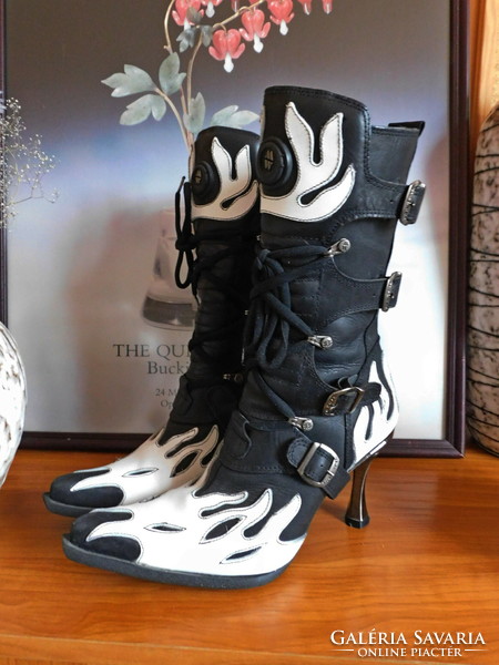 New rock nrk stiletto western boots - size 37, new