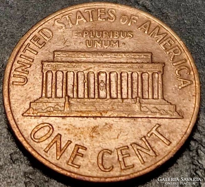 1 Cent, 1968.D, lincoln cent, with filling error.