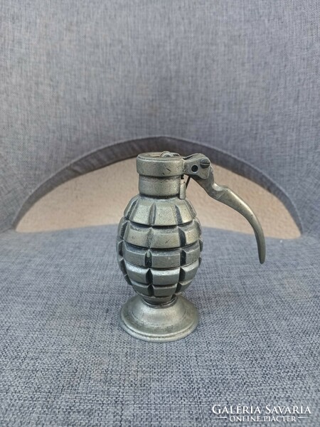 Hand grenade table lighter. Negotiable.