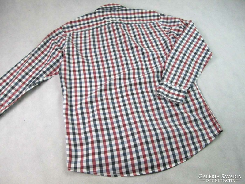 Original camel active (m) sporty elegant checkered long-sleeved men's shirt