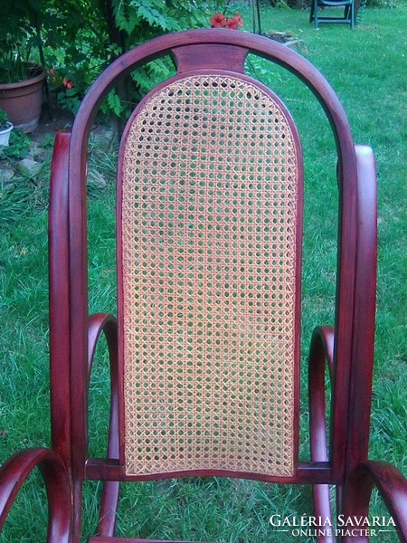 Thonet competitor, museum volpe rocking chair - extremely rare collector's curiosity 1915!