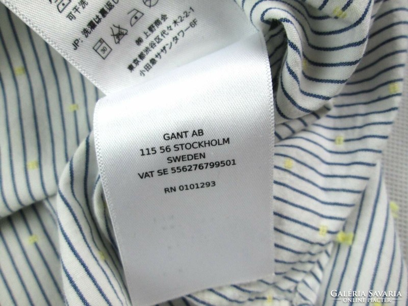 Original gant (m / l) elegant long-sleeved men's shirt