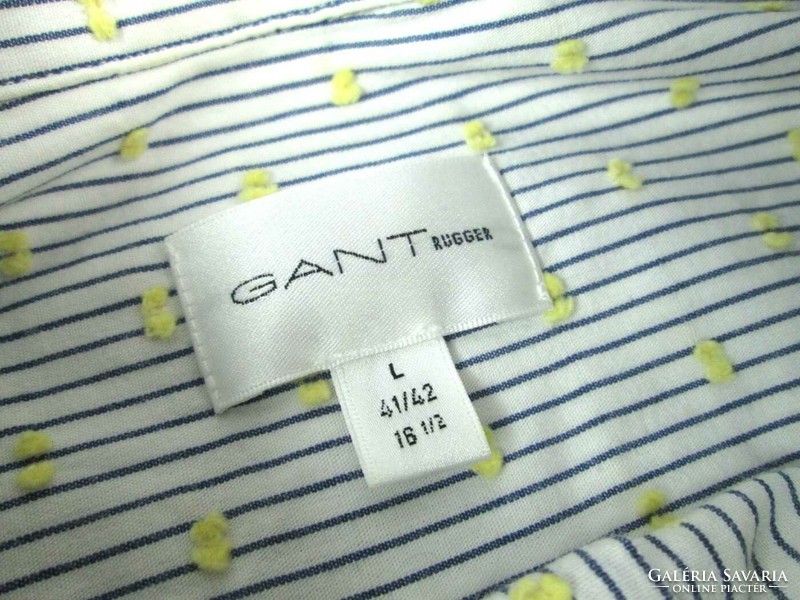 Original gant (m / l) elegant long-sleeved men's shirt