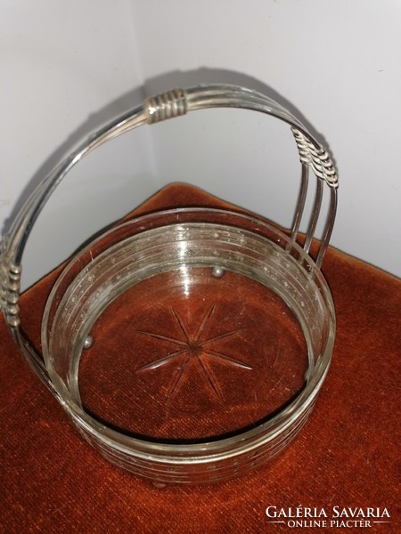 Table centrepiece, with glass insert