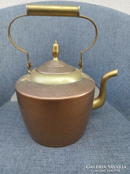 Antique copper teapot. Negotiable.