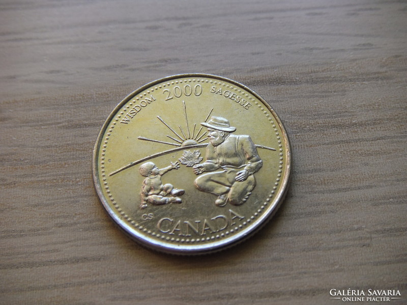25 Cent 2000  Kanada  ( Bölcsesség    )