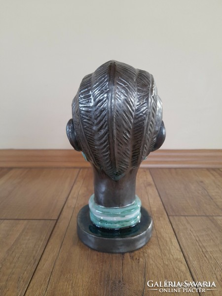 Izsépy art deco ceramic bust