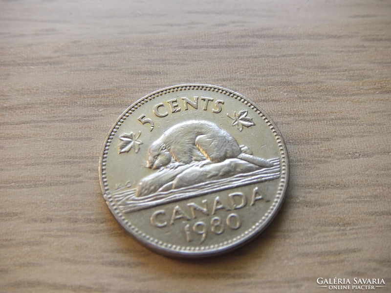 5 Cents 1980 Canada