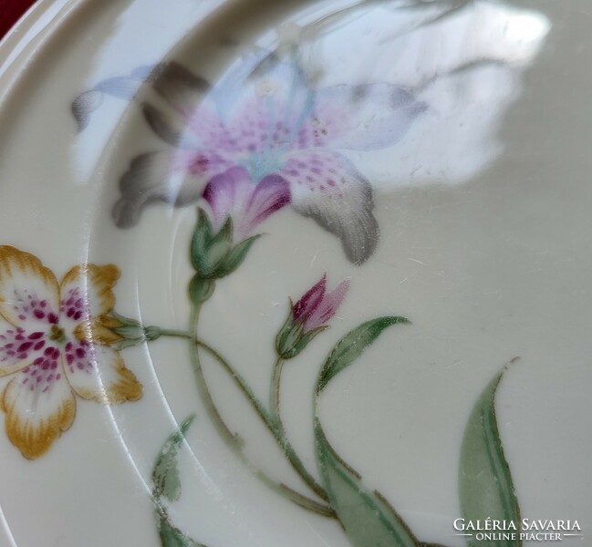 Rosenthal Winifred német porcelán kistányér süteményes tányér virág mintával