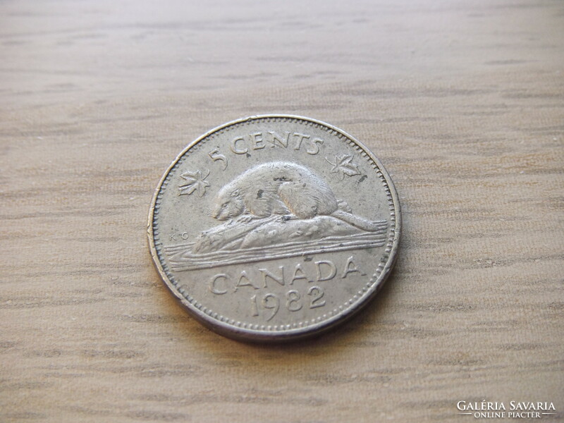 5 Cents 1982 Canada