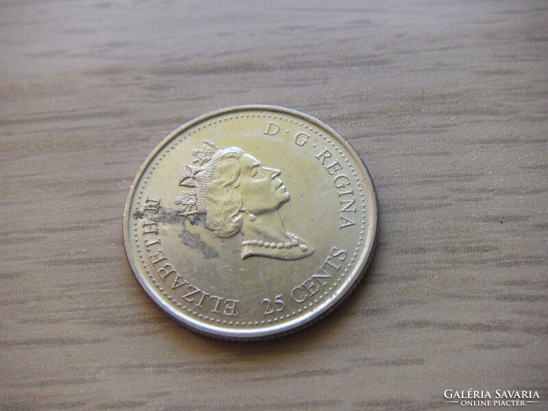 25 Cent 2000  Kanada  ( Teljesítmény     )