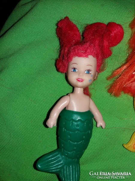 Beautiful doll package, quality mattel, simba small barbie mermaid dolls, 3 in one, as shown in the pictures