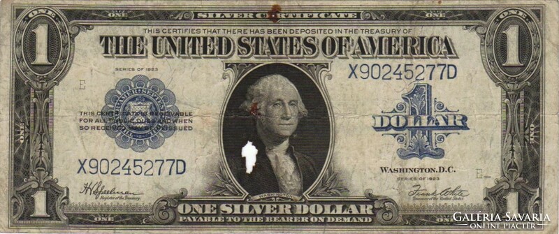 1 silver dollár 1923 Nagyméretű USA