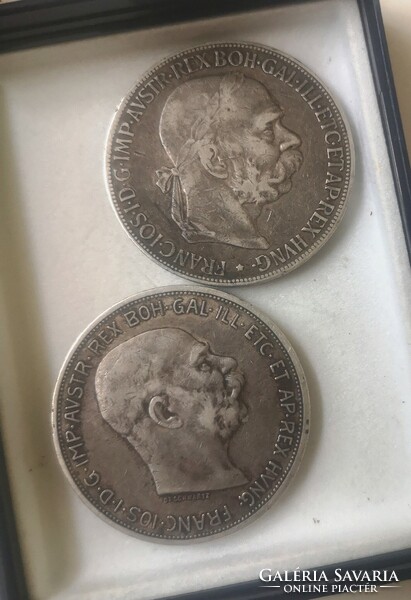 1900 Austrian 5 kroner ag 900