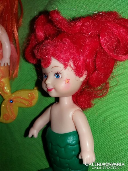 Beautiful doll package, quality mattel, simba small barbie mermaid dolls, 3 in one, as shown in the pictures