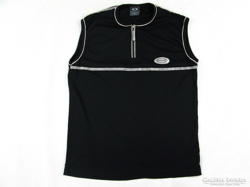 Original oakley (m / l) sporty black men's very soft elastic jersey