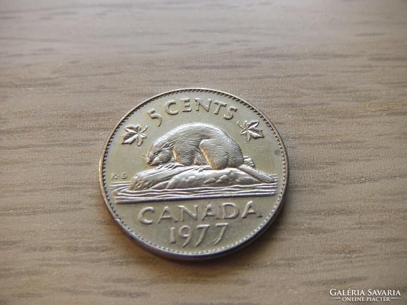 5 Cents 1977 Canada