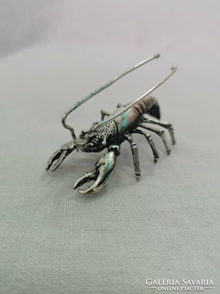 Silver miniature lobster