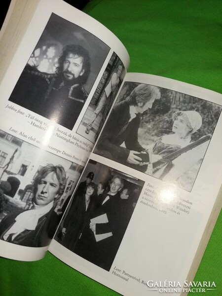 2003 Maureen Paton : Alan Rickman NEM HIVATALOS ÉLETRAJZ könyv a képek szerint GOLDBOOK