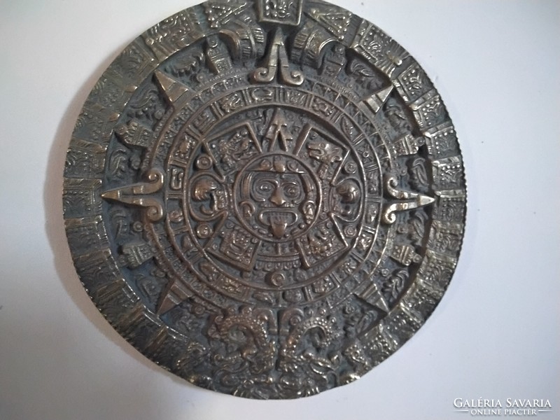 Mayan calendar sun disc