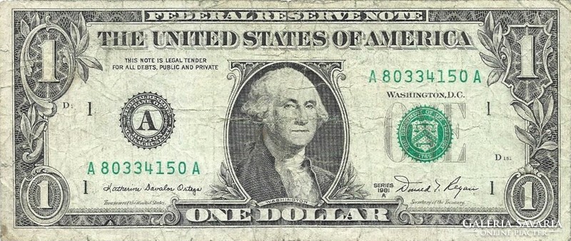 1 Dollar 1981 usa