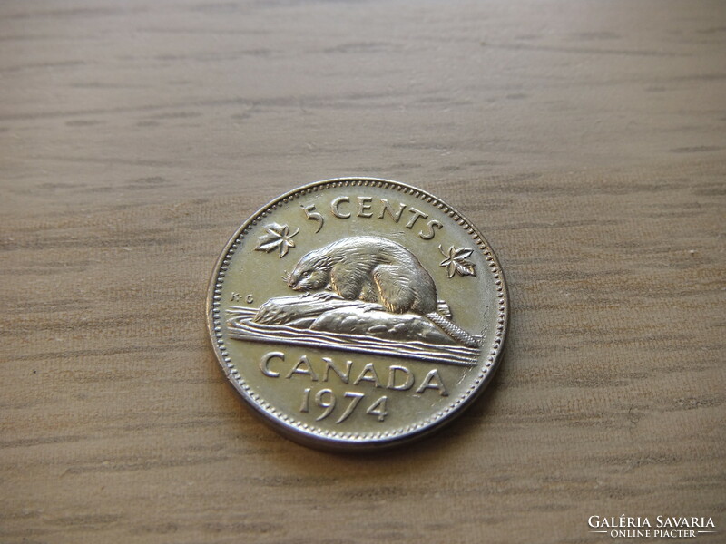 5 Cent 1974  Kanada