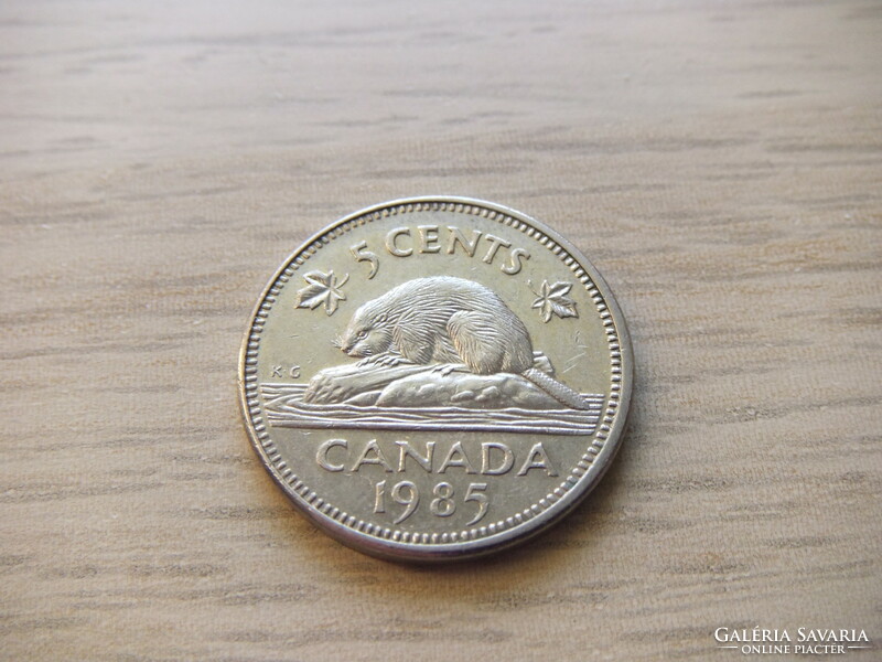 5 Cents 1985 Canada