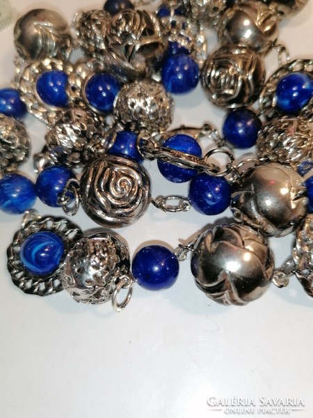 Blue and silver color collection