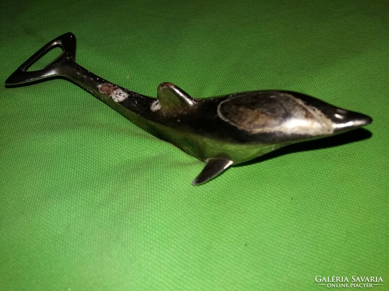 Retro even kitchen decoration dolphin-shaped metal bottle opener / stopper as shown in the pictures 20 cm as shown in the pictures